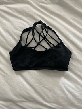 Lululemon Free to Be Bra - black camo